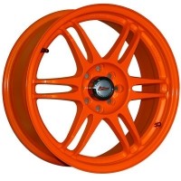 Wheels Kosei K1 R17 W7 PCD5x100 ET42 DIA0 Orange