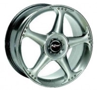 Wheels Kosei RG R14 W6 PCD4x108 ET35 DIA0 Silver