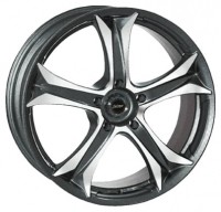 Wheels Kosei RX R17 W7 PCD5x100 ET38 DIA73.1 Black