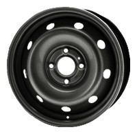 Wheels Kronprinz 514018 R14 W5.5 PCD4x100 ET43 DIA60.1 Black