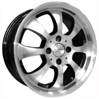 Wheels Kyowa KR588 R15 W6.5 PCD4x100 ET40 DIA67.1 BKF