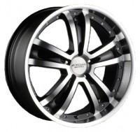 Wheels Kyowa KR621 R22 W9.5 PCD5x120 ET35 DIA72.6 Silver+Black