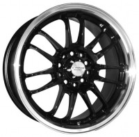 Wheels Kyowa KR648 R17 W7 PCD4x100 ET40 DIA73.1 Silver+Black