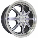 Wheels Kyowa KR761 R15 W6.5 PCD4x100/114.3 ET0 DIA67.1 BKF