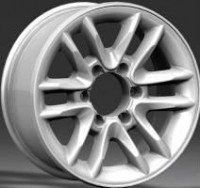 Wheels Lawu L-653 R16 W8 PCD6x139.7 ET10 DIA110.5 Silver