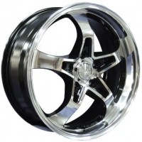 Wheels League 229 R17 W8 PCD5x114.3 ET40 DIA73.1 FMBK