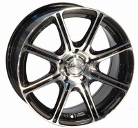 Wheels League 268 R15 W6.5 PCD4x100 ET40 DIA73.1 FMBK