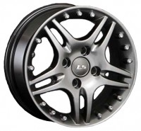 Wheels LS Wheels AR111 R13 W5.5 PCD4x98 ET35 DIA58.6 Silver+Black