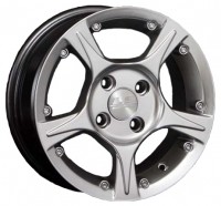 Wheels LS Wheels AR182 R13 W5.5 PCD4x98 ET35 DIA58.6 Silver+Black