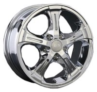 Wheels LS Wheels AT522 R15 W6.5 PCD5x114.3 ET42 DIA73.2 Chrome