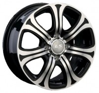 Wheels LS Wheels AT708 R13 W5.5 PCD4x98 ET35 DIA58.6 Silver+Black