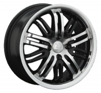 Wheels LS Wheels CW605 R15 W6.5 PCD4x114.3 ET42 DIA73.1 Silver+Black