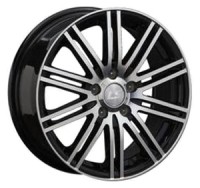 Wheels LS Wheels CW835 R15 W6.5 PCD4x100 ET42 DIA73.1 Silver+Black