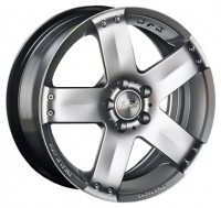 Wheels LS Wheels K202 R16 W7 PCD4x108 ET17 DIA65.1 Silver