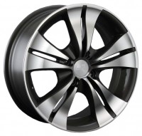 Wheels LS Wheels K357 R15 W6.5 PCD5x100 ET40 DIA73.1 Silver+Black