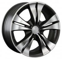 Wheels LS Wheels K357 R15 W6.5 PCD5x114.3 ET40 DIA73.1 Silver+Black