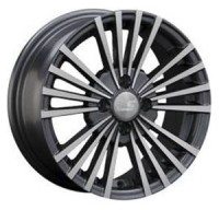 Wheels LS Wheels LS110 R14 W6 PCD4x100 ET40 DIA73.1 Silver+Black