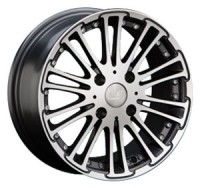 Wheels LS Wheels LS111 R14 W6 PCD4x100 ET40 DIA73.1 Silver+Black