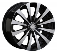 Wheels LS Wheels NG 247 R13 W5.5 PCD4x100 ET38 DIA73.1 Silver+Black