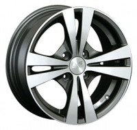 Wheels LS Wheels NG141 R13 W5.5 PCD4x98 ET35 DIA58.6 Silver+Black
