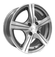 Wheels LS Wheels NG146 R14 W6 PCD4x114.3 ET38 DIA73.1 Silver