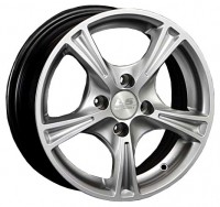 Wheels LS Wheels NG232 R13 W5.5 PCD4x100 ET38 DIA72.6 Silver