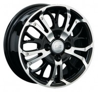 Wheels LS Wheels P1148 R13 W5.5 PCD4x98 ET35 DIA58.6 Silver+Black