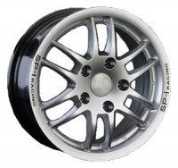 Wheels LS Wheels T040 R14 W6 PCD4x100 ET38 DIA73.1 Silver