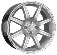 Wheels LS Wheels T117 R13 W5.5 PCD4x100 ET35 DIA73.1 Silver