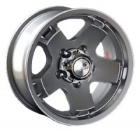 Wheels LS Wheels T141 R15 W8 PCD6x139.7 ET0 DIA108.2 Silver