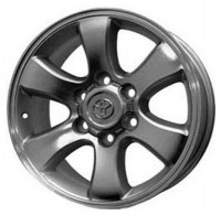 Wheels LS Wheels TY2 R17 W7.5 PCD6x139.7 ET30 DIA106.2 Silver