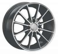 Wheels LS Wheels W181 R13 W5.5 PCD4x98 ET35 DIA58.5 Silver+Black
