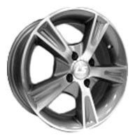 Wheels LS Wheels W5090 R14 W6 PCD4x98 ET35 DIA58.5 Silver