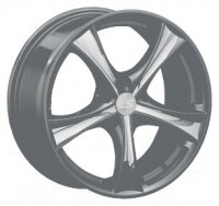 Wheels LS Wheels W5523 R18 W8 PCD5x112 ET30 DIA66.6 Silver+Black