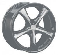 Wheels LS Wheels W5523 R18 W8 PCD5x120 ET20 DIA72.6 Silver+Black