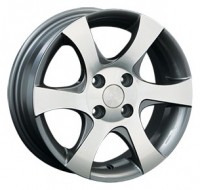 Wheels LS Wheels ZT387 R14 W5.5 PCD4x98 ET35 DIA58.5 Silver+Black