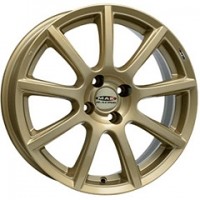 Wheels Mak Cruiser R16 W7 PCD5x100 ET50 DIA56.1 Gold