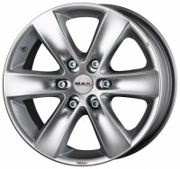 Wheels Mak Sierra R18 W8 PCD6x139.7 ET35 DIA112 Silver