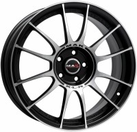 Wheels Mak XLR R16 W7 PCD4x108 ET40 DIA63.4 ice black