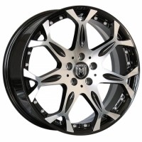 Wheels Marcello MR-05 R15 W6 PCD4x100 ET38 DIA0 Black Chrome