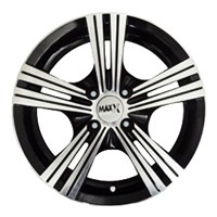 Wheels MAXX Wheels M416 R15 W6.5 PCD4x100 ET40 DIA72.6 Black