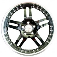 Wheels MKW DI-F25 R18 W7.5 PCD5x112 ET42 DIA73 Silver+Black