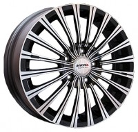 Wheels MKW MK-F40S R16 W6.5 PCD5x100 ET46 DIA73 Silver+Black
