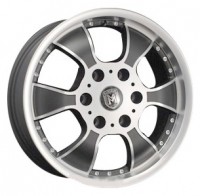 Wheels MKW MK-P01 R17 W7.5 PCD6x139.7 ET46 DIA67.1 Silver+Black