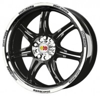 Wheels Momo Corse R16 W7 PCD4x100 ET42 DIA72.3 Silver+Black