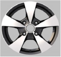 Wheels MRW BK-004 R13 W5.5 PCD4x100/114.3 ET35 DIA73.1 HB