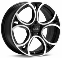 Wheels OZ Racing Wave R18 W8 PCD5x100 ET35 DIA0 black diamond