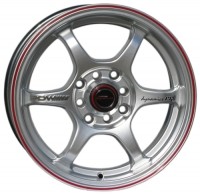 Wheels PDW 640 Friction R15 W6.5 PCD4x100/114.3 ET35 DIA69.1