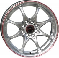 Wheels PDW 849 Takumi R15 W6.5 PCD4x100/114.3 ET35 DIA69.1 Silver