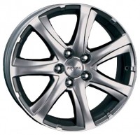 Wheels Proma Turbo R17 W7 PCD5x114.3 ET52 DIA67.1 Silver+Black